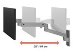 Ergotron LX Pro Monitor Wandhalterung für LCD-Display - Dunkelgrau