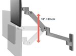 Ergotron LX Pro Monitor Wandhalterung für LCD-Display - Dunkelgrau