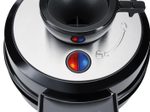 Steba WE 20 Volcano Waffeleisen schwarz/silber