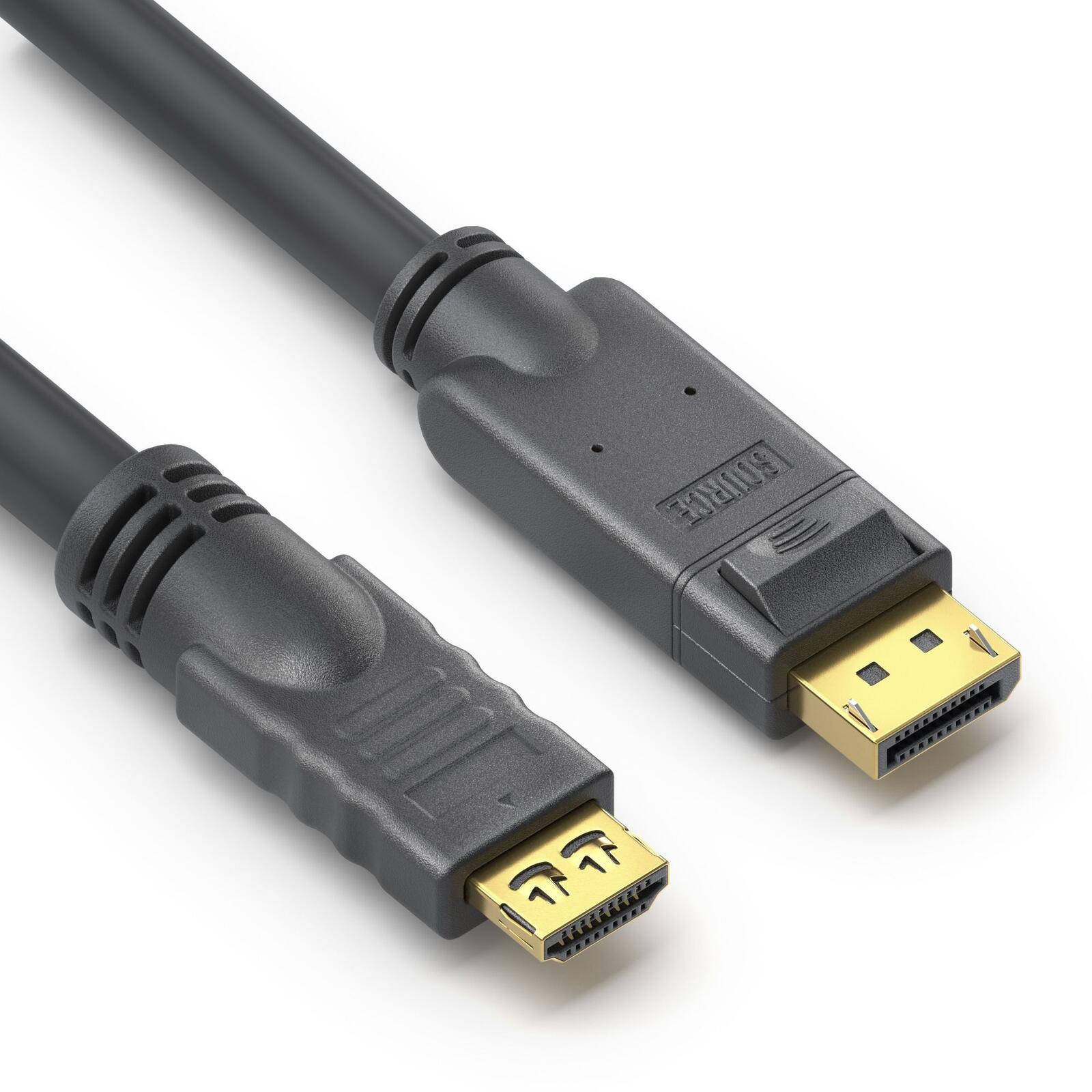 PureLink DisplayPort zu HDMI Kabel 4K, 12,50m