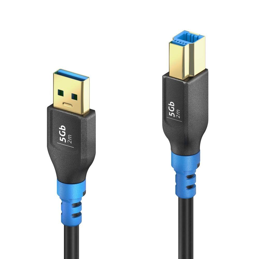 PureLink FlexInstall USB-A auf USB-B Kabel USB 3.0 5Gbps 2.00m - Installer Pack 30 Stk.