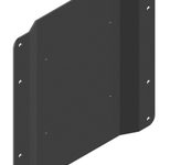edbak VESA-Adapterplatte 200x200, schwarz