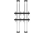 edbak Video Wall Bolt Down Floor-to-Ceiling Mount, modular 2x2, für 42-47" Bildschirme, Querformat