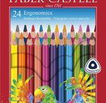 FABER-CASTELL Ergonomics Buntstifte Mehrfarbig