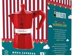 Bialetti Moka Express - Winter Wonderland Kollektion - rot - Aluminum - für 3 Tassen