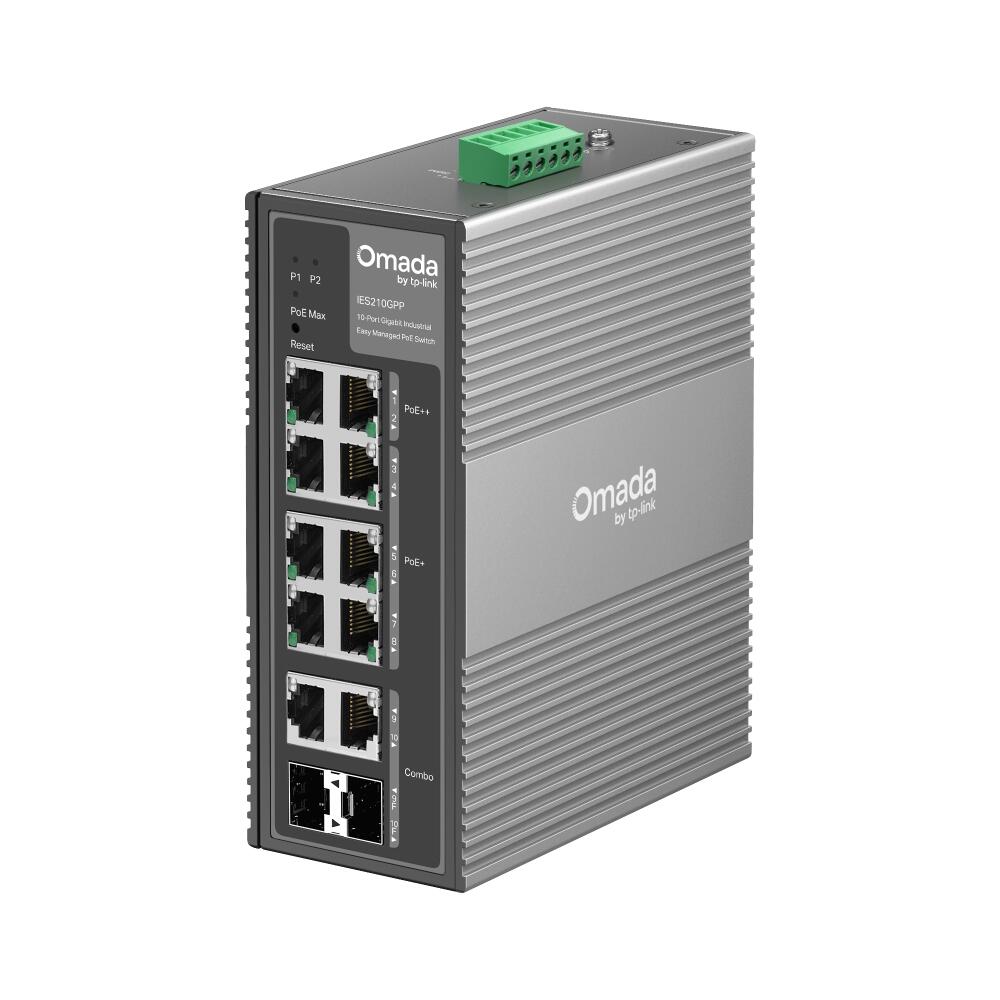 TP-Link Omada 10-Port Gigabit Industrial Easy Managed Switch