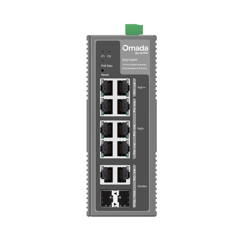 TP-Link Omada 10-Port Gigabit Industrial Easy Managed Switch