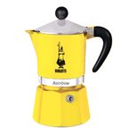 Bialetti Rainbow - Espressokocher - gelb - für 3 Tassen