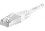 Dexlan Patchkabel Cat. 6A, F/UTP, weiß, 1,0 m