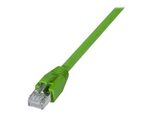 Exertis Connect Industrie-Patchkabel Cat. 6A, S/FTP (PiMF), ölbeständig, hochabriebfest, grün, 3,0 m