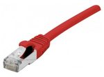 Dexlan Patchkabel Cat. 6A Class EA, S/FTP (PiMF), halogenfrei, mit Rastnasenschutz, rot, 2,0 m
