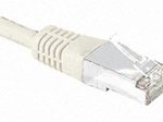 Dexlan Patchkabel Cat. 6A, S/FTP (PiMF), grau, 0,5 m
