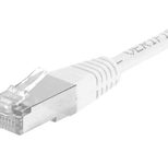 Dexlan Patchkabel Cat. 6A, F/UTP, weiß, 15,0 m