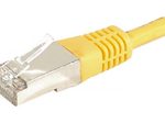 Dexlan Patchkabel Cat. 6A, F/UTP, gelb, 0,3 m