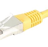 Dexlan Patchkabel Cat. 6A, S/FTP (PiMF), gelb, 1,5 m