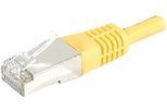Dexlan Patchkabel Cat. 6A, S/FTP (PiMF), gelb, 1,5 m