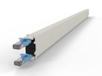 Patchbox patchbox.one Kupferkassette 30RU (1,8 m), Cat. 6a, U/FTP, PoE, blau