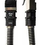 Patchsee Patchkabel PCI-6Patch, Cat. 6a, U/FTP, schwarz, 3,1 m