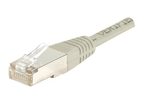 Dexlan Patchkabel Cat. 6A, S/FTP (PiMF), grau, 0,5 m