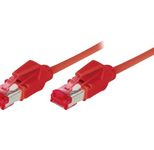 Tecline Industrie-Patchkabel Cat. 6A, S/FTP (PiMF), ölbeständig, hochabriebfest, halogenfrei, rot, 5,0 m