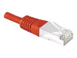 Dexlan Patchkabel Cat. 6A, S/FTP (PiMF), rot, 1,0 m