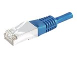 Dexlan Patchkabel Cat. 6A, S/FTP (PiMF), blau, 5,0 m