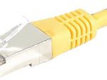Dexlan Patchkabel Cat. 6A, S/FTP (PiMF), gelb, 2,0 m