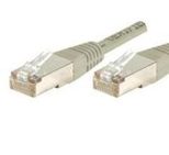 Dexlan Patchkabel Cat. 6A, F/UTP, grau, 0,3 m