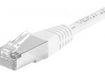 Dexlan Patchkabel Cat. 6A, F/UTP, weiß, 0,5 m