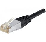 Dexlan Patchkabel Cat. 6A, F/UTP, schwarz, 2,0 m