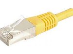 Dexlan Patchkabel Cat. 6A, F/UTP, gelb, 0,5 m