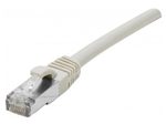 Dexlan Patchkabel Cat. 8.1, S/FTP (PiMF), halogenfrei, mit Rastnasenschutz, grau, 3,0 m