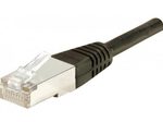 Dexlan Patchkabel Cat. 6A, S/FTP (PiMF), schwarz, 1,0 m