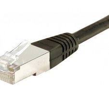 Dexlan Patchkabel Cat. 6A, S/FTP (PiMF), schwarz, 1,0 m