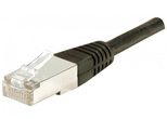 Dexlan Patchkabel Cat. 6A, S/FTP (PiMF), schwarz, 1,0 m