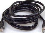 Dexlan Patchkabel Cat. 6A, F/UTP, schwarz, 5,0 m