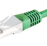 Dexlan Patchkabel Cat. 6A, S/FTP (PiMF), grün, 1,0 m