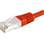Dexlan Patchkabel Cat. 6A, F/UTP, rot, 0,15 m