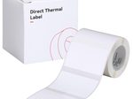 NIIMBOT Etikettenrolle für Etikettendrucker weiß 50 mm x 80 mm