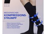 FIRST AID ONLY® Kompressionsstrümpfe, geschlossene Spitze schwarz Größe M 1 St.