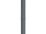 MAUL Kleiderständer MAULpolaris Lite alusilber Metall 8 Haken, 177cm