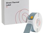 NIIMBOT Etikettenrolle für Etikettendrucker grau 14 mm x 40 mm
