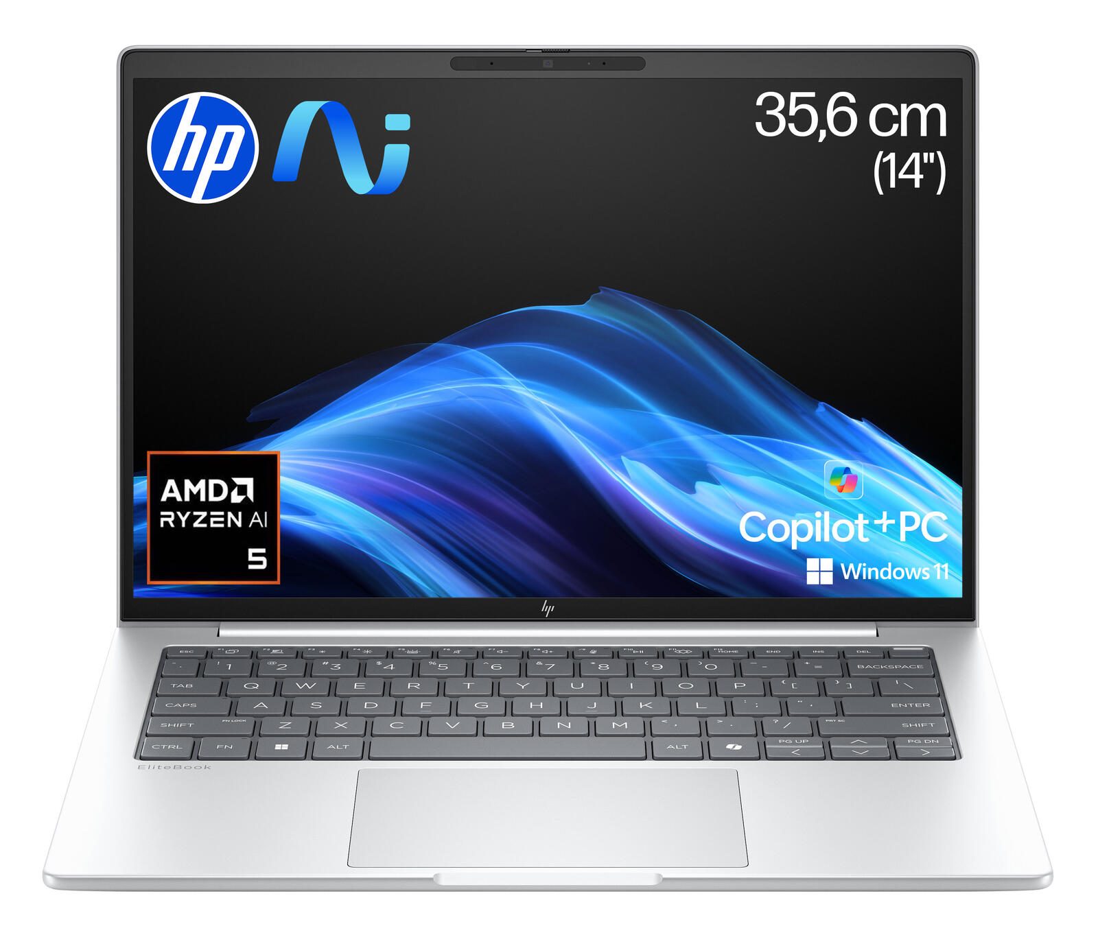 HP EliteBook 8 G1a AMD Ryzen™ AI 5 340 Notebook Next Gen AI PC 35.6 cm (14") video preview