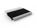 Patchbox patchbox.one Kabeleinzugssystem 8RU/UTP (0,8 m) mit 24 Kassetten, Patchkabel Cat. 6a, U/UTP, PoE++, Kabel weiß