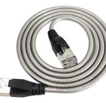 Exertis Connect Patchkabel Cat. 6A, U/FTP, stahlarmiert, 0,5 m