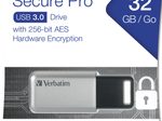 Verbatim Secure Pro - USB 3.0-Stick 32 GB - Silber