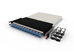 Patchbox patchbox.one Kabeleinzugssystem 30RU/OS2 (1,8 m) mit 24 Kassetten, LWL OS2, LC-SC, Kabel gelb