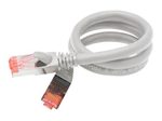 Exertis Connect Patchkabel Cat. 6A, U/FTP, hochflexibel, grau, 5,0 m