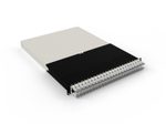 Patchbox patchbox.one Kabeleinzugssystem 30RU/STP (1,8 m) mit 24 Kassetten, Patchkabel Cat. 6a, U/FTP, PoE, Kabel weiß