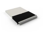 Patchbox patchbox.one Kabeleinzugssystem 30RU/UTP (1,8 m) mit 24 Kassetten, Patchkabel Cat. 6a, U/UTP, PoE++, Kabel grau